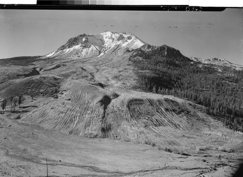 Mt. Lassen from Raker Peak, showing damage done by 1915 eruption