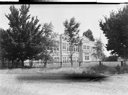 High School at Bieber, Calif