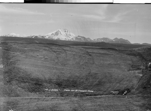 "Mt. Lassen" from Top of Cinder Cone