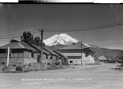 Mt. Shasta from McCloud, California