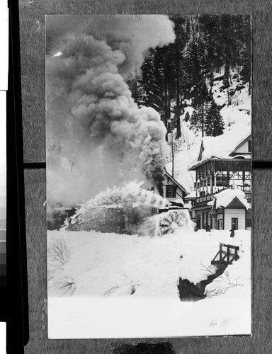 Rotary Snow Plow at Shasta Springs, Calif