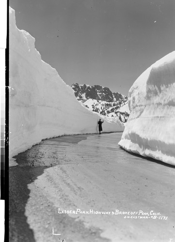 Lassen Park Highway & Brokeoff Peak, Calif