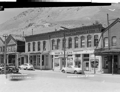 "Terkla's Place" in Virginia City, Nev