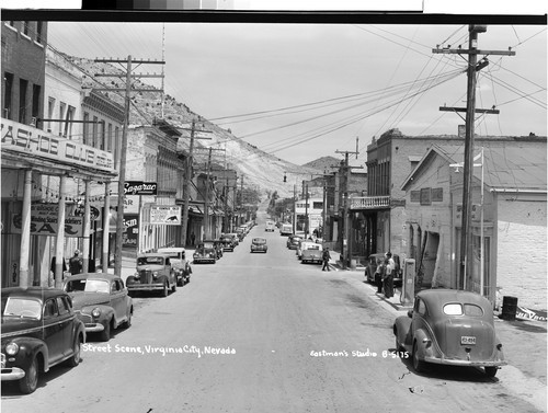 Street Scene, Virginia City, Nevada