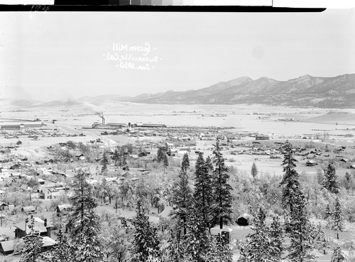 - Lassen Mill - - Susanville, Cal. - - Jan. 1930 -