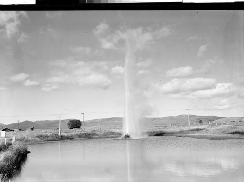 Geyser at Lakeview, Oregon