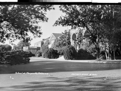 School at Marysville, California