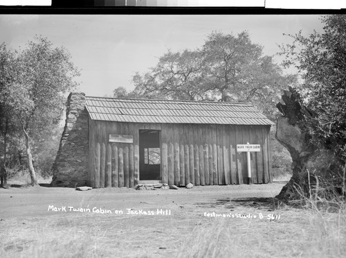 Mark Twain Cabin on Jackass Hill