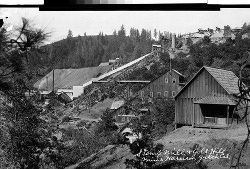 Stamp Mill + Gold Hill Mine Harrison Gulch Cal