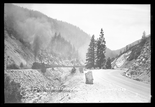 In the Feather River Canyon, Calif