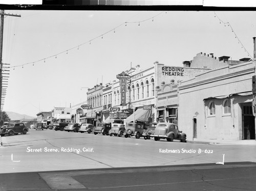 Street Scene, Redding, Calif