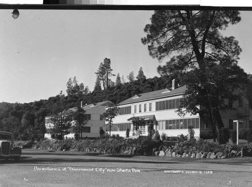 Dormitories at "Government City" near Shasta Dam