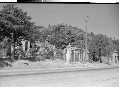 Old Buildings at Shasta, Calif