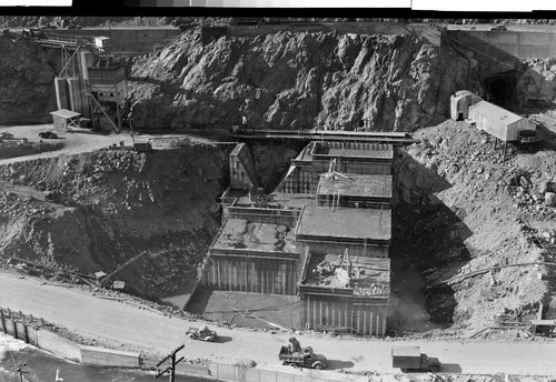 P. G. & E. Construction Feather River Canyon, Calif