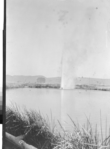 "Geyser" at Hunter's Hot Springs Hotel, Lakeview, Ore