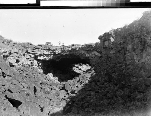 Natural Bridge in Modoc Lava Beds National Monument