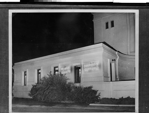 Home of the Plumas County Chamber of Commerce, Quincy, Calif