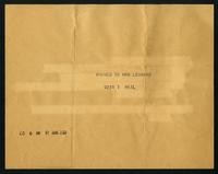Correspondence. 1957 April - June (78 items)