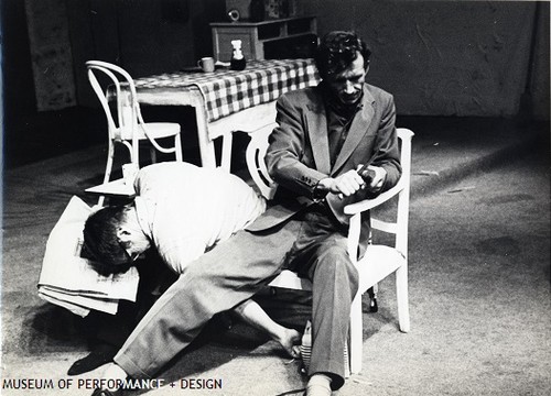 John Graham and A. A. Leath in "Apartment 6," circa 1960s