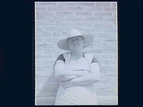 4 - SW - TOQUERVILLE Utah, Beatty Progression, Mrs. Beatty against Wall