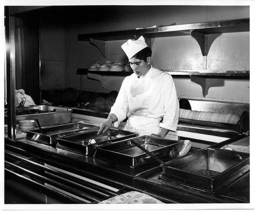 "3rd class kitchen & chef PW. HVW '54"