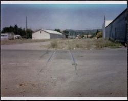 Site of the old train depot, 804 North Street, Santa Rosa, California, 1970s