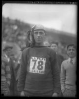 William Rush in C. C. Pyle's Route 66 cross country footrace called the "Bunion Derby," 1928