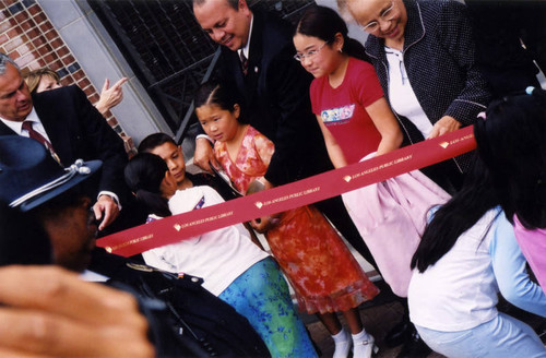 Opening, Pico Union Branch Library