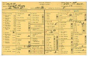 WPA household census for 11711-13 SOUTH MAIN STREET, Los Angeles County