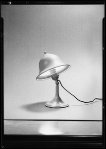 Lamps for Xmas, Bullock's, Southern California, 1933