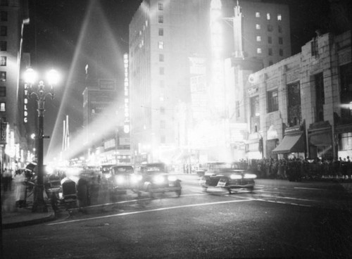 Searchlights, Pantages Theater