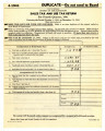 Sales tax and use tax return for forth quarter, 1941 covering the period October 1, 1941, to December 31, 1941, Form SBE 401