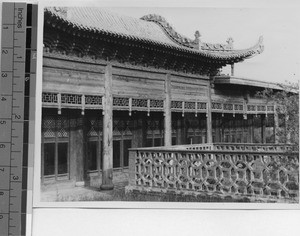 Grave of leader of Djaharia Order of Chinese Islam, Hung Lo Fu, Ningxia Huizu Zizhiqu, China, 1936