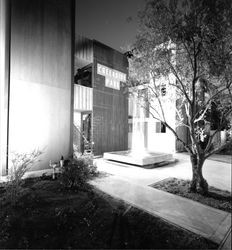 Entrance to the Creekside Park Apartments, Santa Rosa, California, 1965