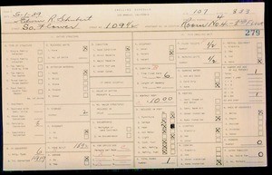 WPA household census for 109 S FLOWER, Los Angeles