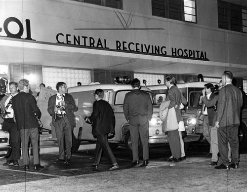 Sen. Kennedy taken to Central Receiving Hospital