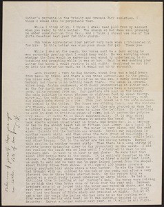 V.W. Peters, letter, 1935.8.11, Seoul, Korea, to Father, Rosemead, California, USA