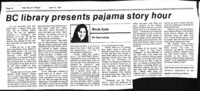 BC library presents pajama story hour