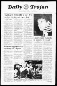 Daily Trojan, Vol. 67, No. 52, December 05, 1974