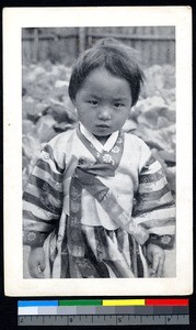 Mission child, Korea, ca.1920-1940