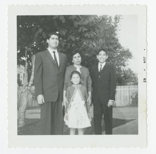 Felix family, Los Nietos, California