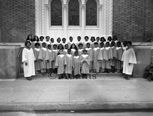 Children's Church Choir, Los Angeles, 1980