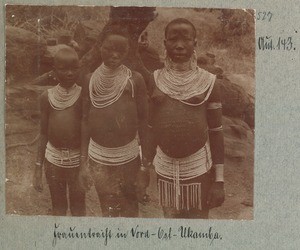 Womens’ traditional costumes in Northeast Ukamba, Kenya