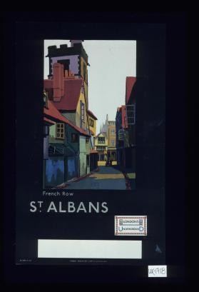 French Row, St. Albans. London's Underground
