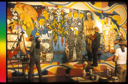 Poster Exhibition and Work in Progress for Mural "Crystallizing the Chicano Art Myth"