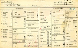 WPA household census for 427 E 40TH, Los Angeles