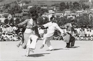 Malagasy dancers, in Madagascar