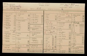 WPA household census for 518 W 41ST, Los Angeles County