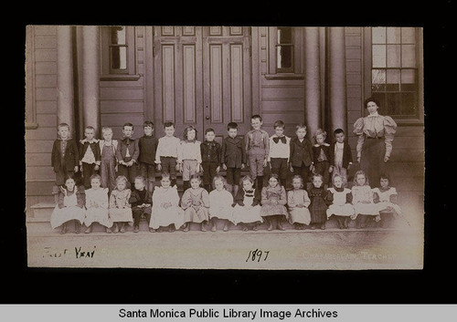First grade class, Santa Monica, Calif