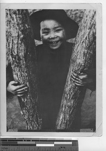 An orphan boy at Fushun, China, 1941